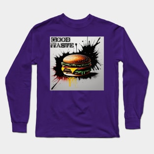 Burger lover Long Sleeve T-Shirt